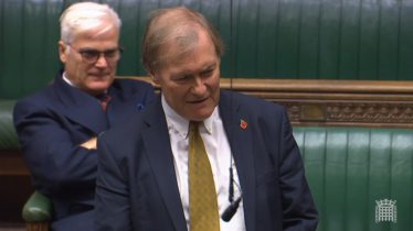 Sir David asks International Trade question 